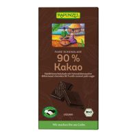 Σοκολάτα Μαύρη 90% ζαχαρη καρυδας