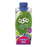 Coco Energy Drink με Φρούτα για φυσική ενέργεια