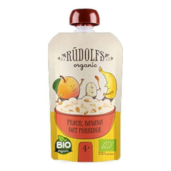 Πουρές Βρώμης Ροδάκινο Μπανάνα