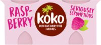 Επιδόρπιο γιαουρτιού καρύδα Raspberry