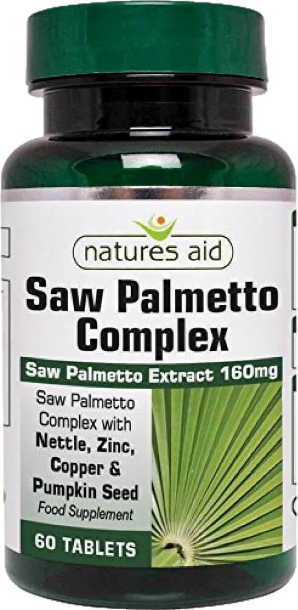 Saw Palmetto Complex with Nettle, Zinc & Amino Acids