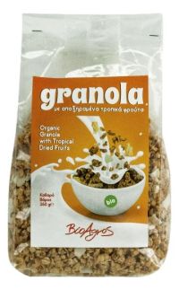 Granola με Τροπικά Φρούτα