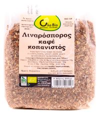 Λιναρόσπορος κοπανιστός καφέ
