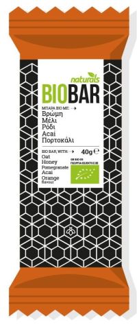 Bio Bar Μέλι - Ρόδι - Acai - Πορτοκάλι