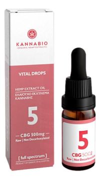 Vital Drops CBG 5 Full Spectrum Raw