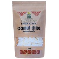 Coconut Chips, Νιφάδες Καρύδας -RAW -BIO