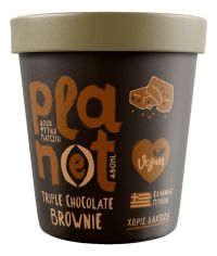 Παγωτό Triple Chocolate Brownie