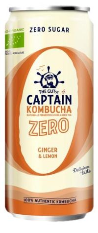 Zero Kombucha Ginger & Lemon