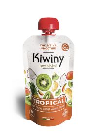 Smoothie Tropical Ακτινίδιο/Καρύδα/Μάνγκο/Αγαύη/Ανανάς