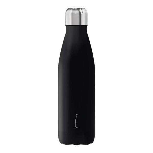 Black Stainless Steel Thermos