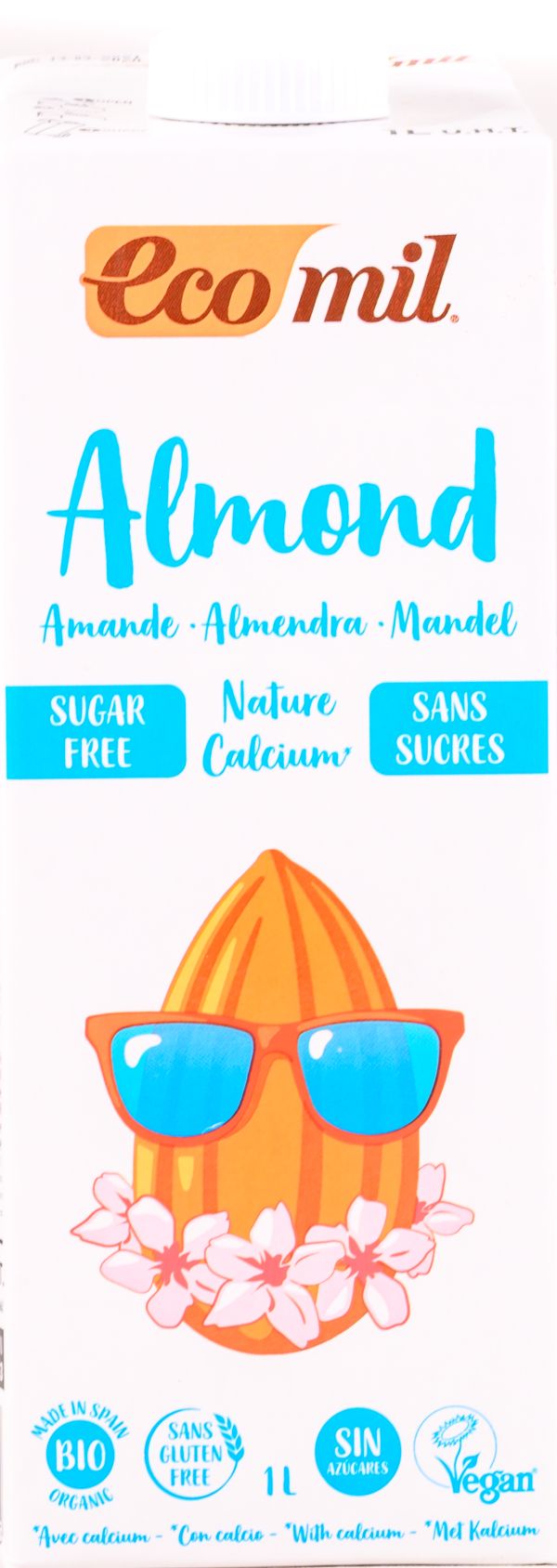 Βιολογικό Ρόφημα Αμυγδάλου με Ασβέστιο