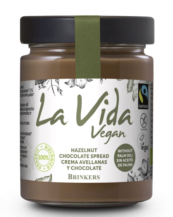 Vegan Επάλειμμα με Σοκολάτα & φουντούκι 15% - Χωρίς Γλουτένη