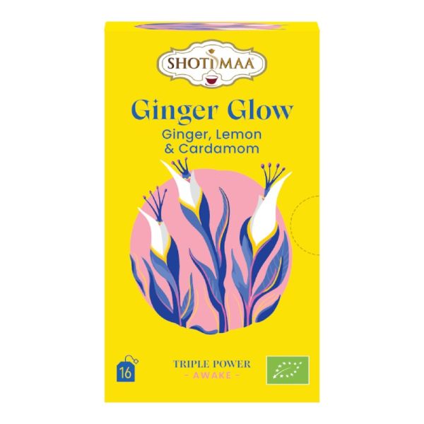 Ginger in the Glow Tea with Ginger, Lemon, Cardamom