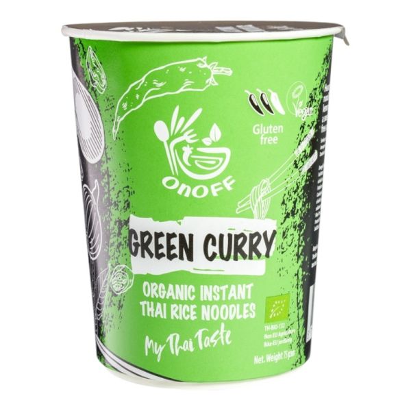 Instant Noodle Soup Green Curry - Χωρίς Γλουτένη