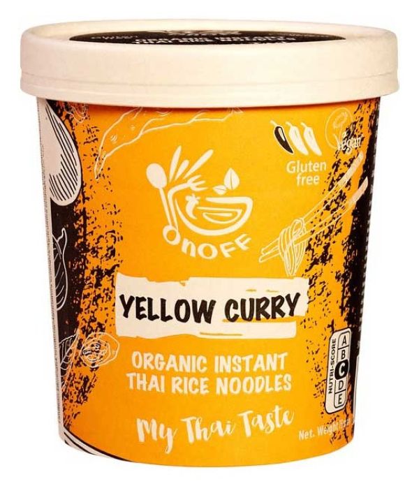 Instant Noodle Soup Yellow Curry