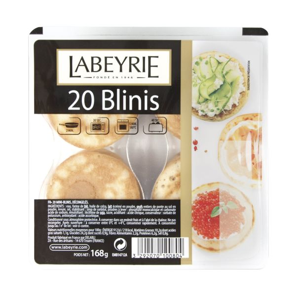 Καναπεδάκια Blinis