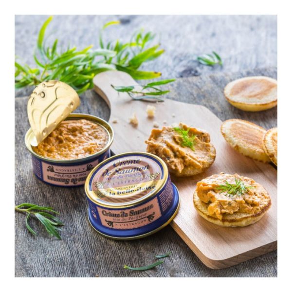 Pacific Salmon Mousse with Tarragon