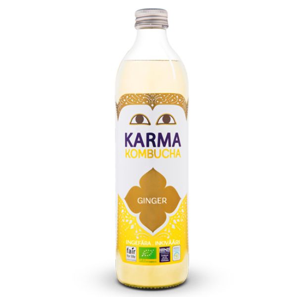 Kombucha Τζίντζερ (Fair Trade) -RAW