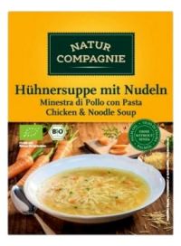 Chicken soup with noodles (No palm oil)