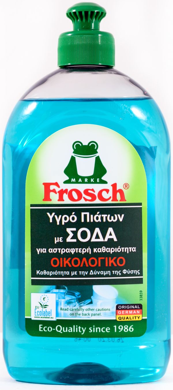 Οικολογικό Υγρό Πιάτων με Σόδα
