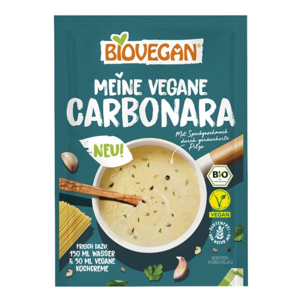 Σάλτσα Carbonara Vegan χωρίς γλουτένη