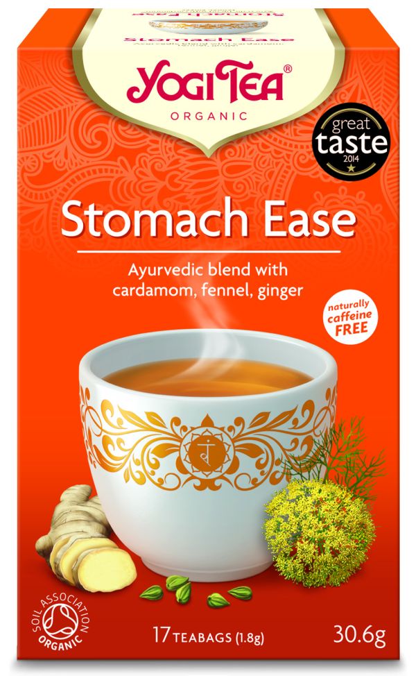 Yogi Τea Stomach Ease - Ρόφημα για Καλή Χώνεψη BIO