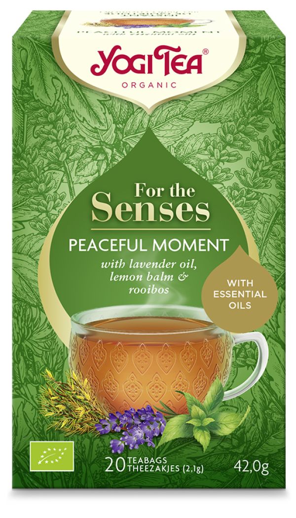 Υogi Tea Peaceful Moment - Ρόφημα για Γαλήνη και Αρμονία ΒΙΟ