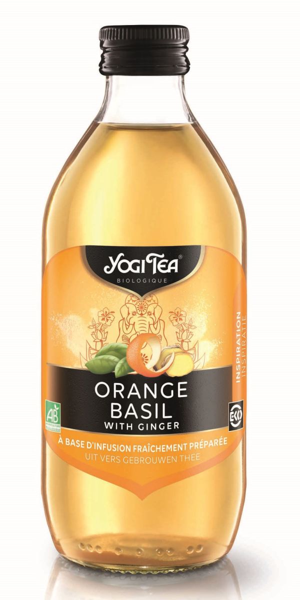 Ice tea Yogi πορτοκάλι βασιλικός τζιντζερ