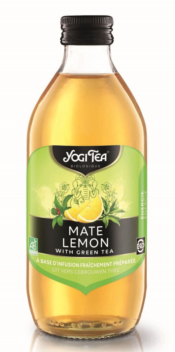Ice tea Yogi mate λεμόνι