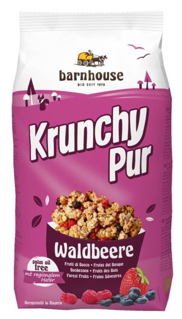 Βιολογικό Τραγανό Μούσλι Krunchy - Φρούτα του Δάσους