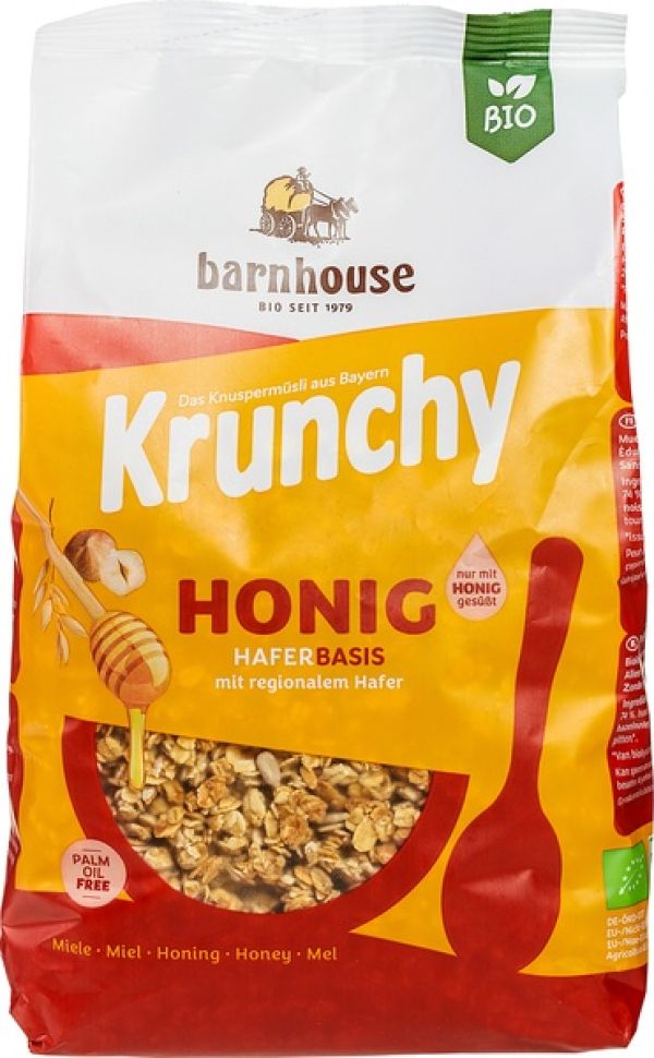 Μούσλι krunchy Μέλη & Φουντούκι