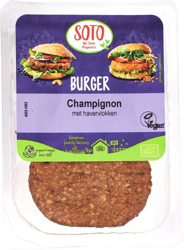 Mushroom burger