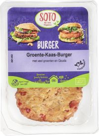 Vegetable cheese burger