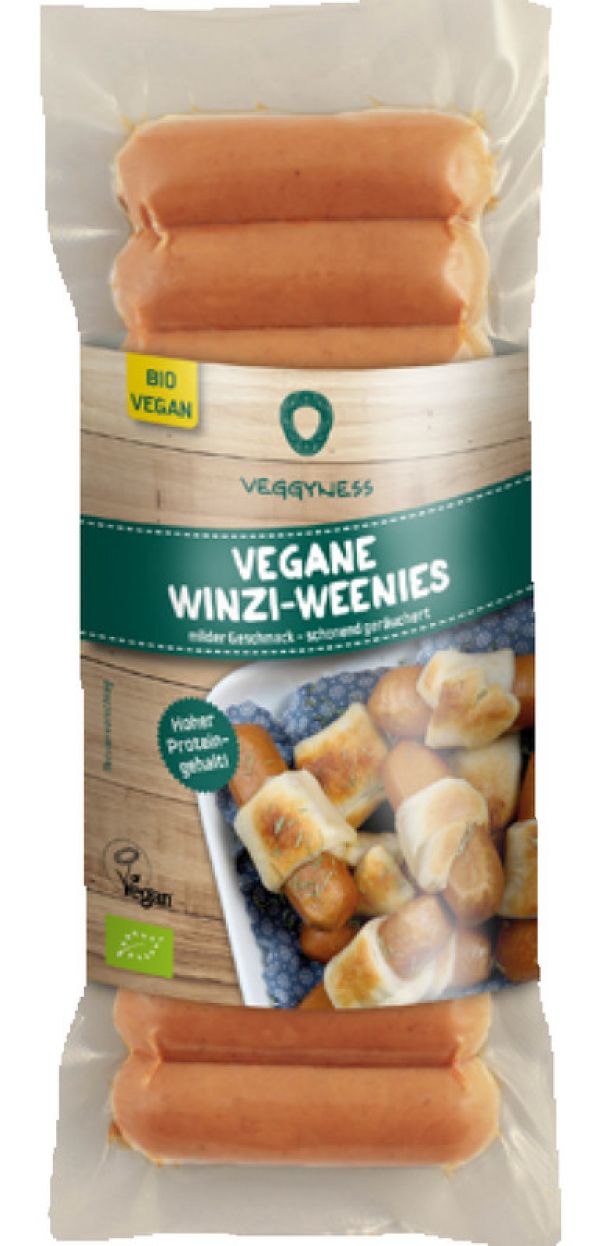 Vegan Λουκάνικα Τύπου Hot Dog BIO