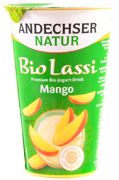 Ρόφημα ΓιαούρτΙ "Lassi" με Μάνγκο 3,5% ΒΙΟ