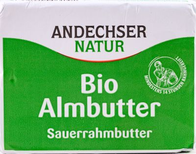 Βιολογικό Βούτυρο Βαυαρίας Αγελαδινό