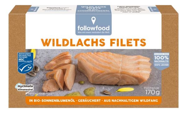 Φιλέτο Άγριου Σολομού Καπνιστός