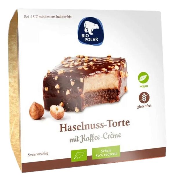 Vegan Coffee Haselnut Slice Bio