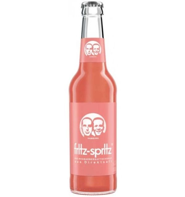 fritz-spritz sparkling rhubarb