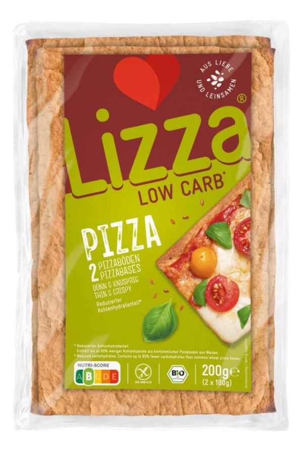 Βάση Πίτσας Low Carb - Χωρίς Γλουτένη (2τμχ)