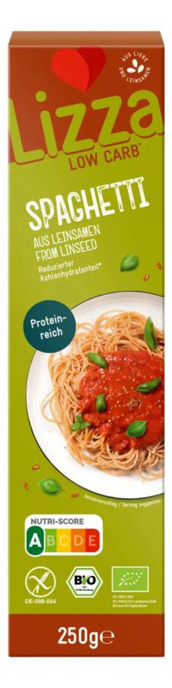 Σπαγγέτι Low Carb - Χωρίς Γλουτένη