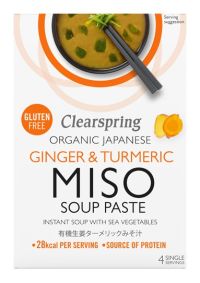MISO Σούπα Στιγμής Τζίντζερ Κουρκουμάς