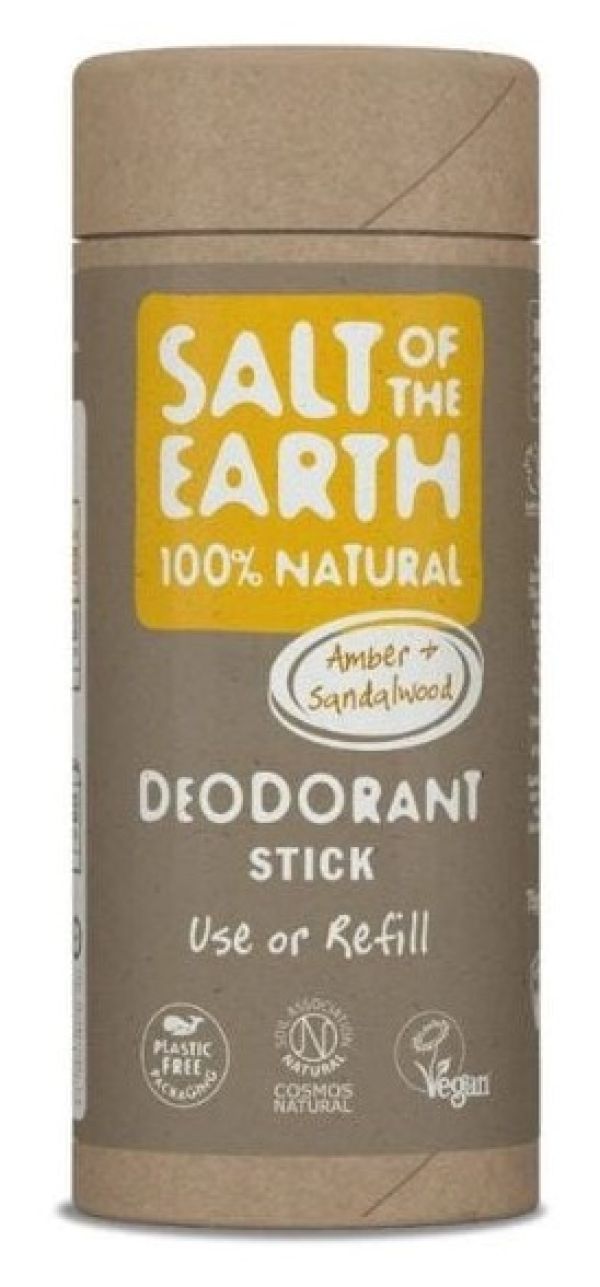 Αποσμητικό Stick Use or Refill Κεχριμπάρι- Σναδαλόξυλο (Plastic Free)
