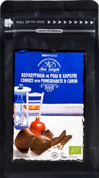 Κουλουράκια με Ρόδι & Χαρούπι ΒΙΟ