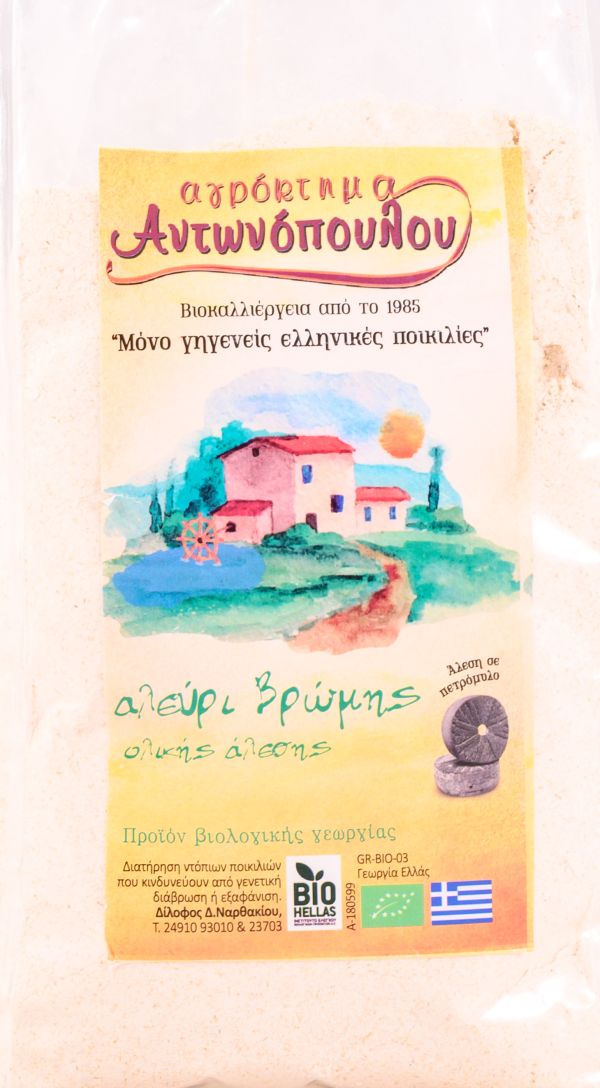 Βιολογικό Αλέυρι Βρώμης Ολικής Άλεσης