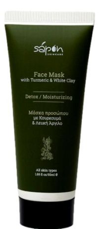 Face Musk Κουρκουμάς/ Λευκή Άργυλος