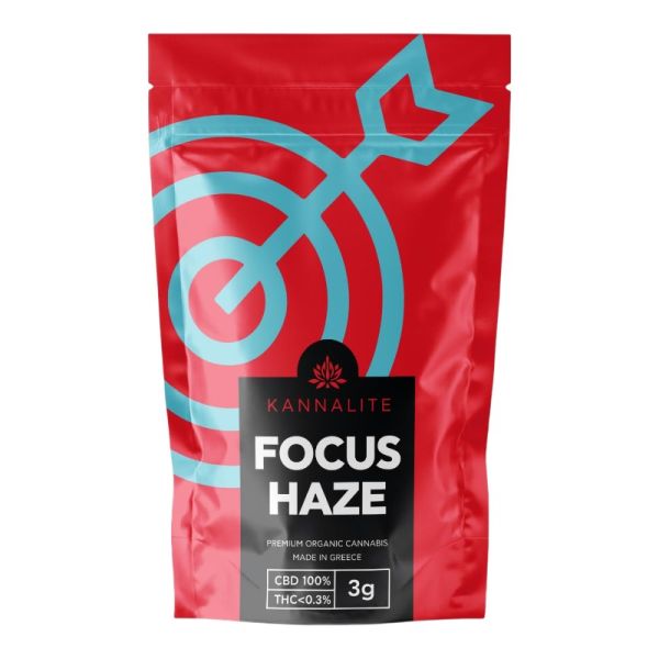 FOCUS HAZE 3g Ελληνικοί βιολογικοί ανθοί CBD