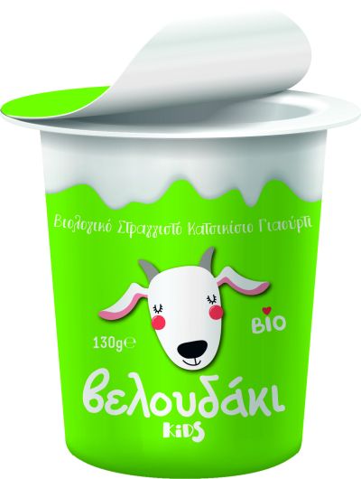 Βελουδάκι Γιαούρτι Κατσικίσιο Στραγγιστό ΒΙΟ