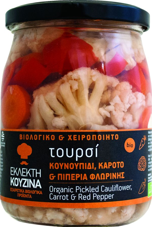 Τουρσί Κουνουπίδι, Καρότο & Πιπεριά Φλωρινής BIO