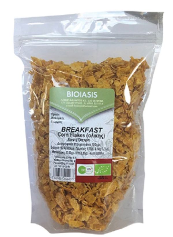 Corn Flakes Ολικής Αλέσεως - Χωρίς Ζάχαρη ΒΙΟ